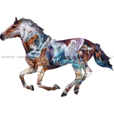 Den mystiska hästen - Format motiv, 800 bitar