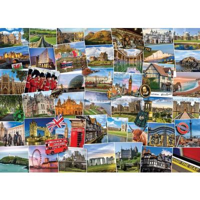 Bild av Globetrotter: England, 1000 bitar