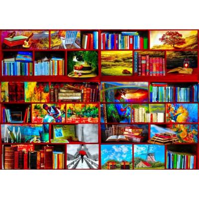 Bild av Bibliotekets reseavdelning, 1000 bitar