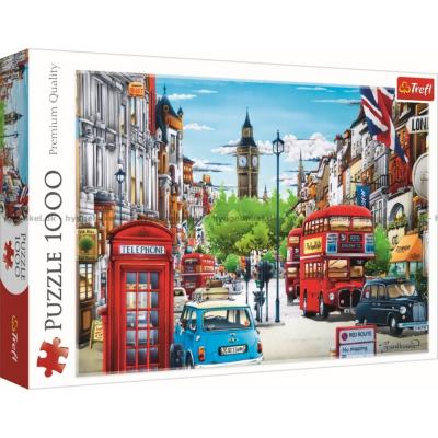 Bild av Tanikawa: Gata i London, 1000 bitar