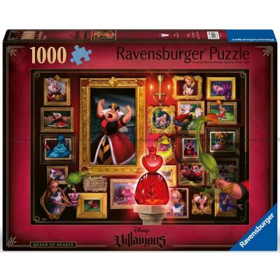 Disney skurkar: Alice i Underlandet - Hjärter Dam, 1000 bitar