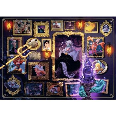 Bild av Disney skurkar: Den lilla sjöjungrun - Ursula, 1000 bitar