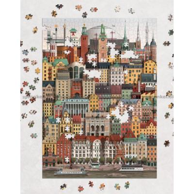 Bild av Schwartz: Stockholm, 1000 bitar