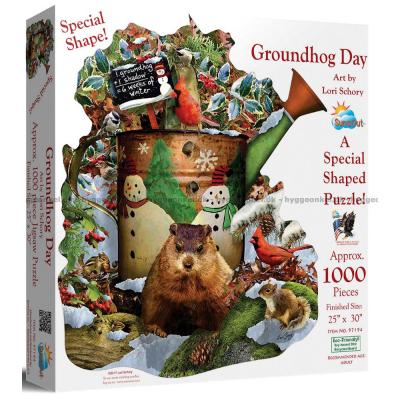 Schory: Murmeldjur - Format motiv, 1000 bitar