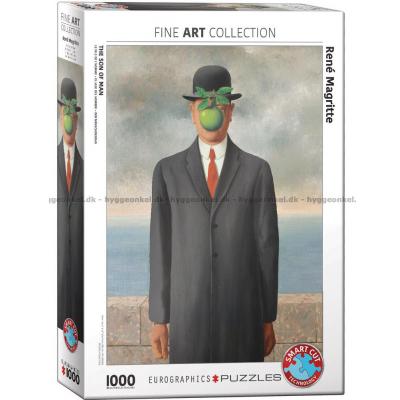 Magritte: Son of a Man, 1000 bitar
