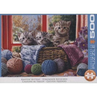 Kattungar och garnnycklar, 500 bitar