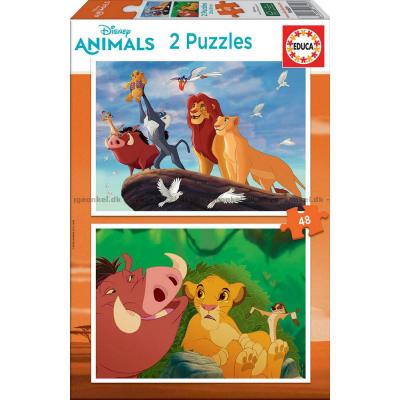 Disney: Lejonkungen, 2x48 bitar