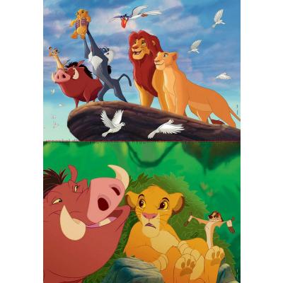 Bild av Disney: Lejonkungen, 2x48 bitar