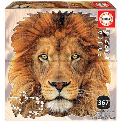 Lejonets ansikte - Format motiv, 367 bitar
