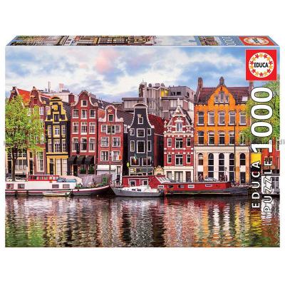 Amsterdam: Krokiga hus, 1000 bitar