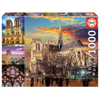 Notre Dame: Kollage, 1000 bitar