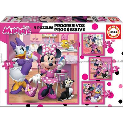 Disney: Mimmi Pigg, 4 i 1, 12 bitar