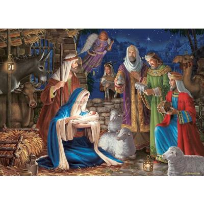 Bild av Dillon: Julafton i Bethlehem, 1000 bitar