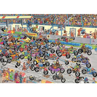 Bild av MC-race, 1000 bitar