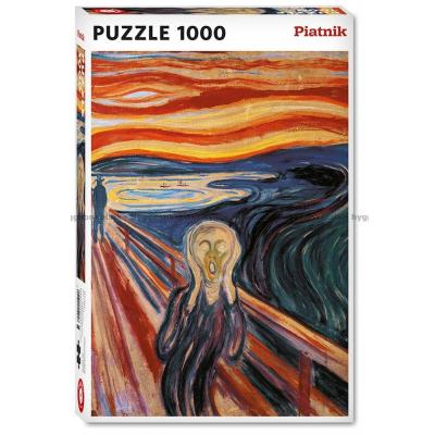 Munch: Skriet - Konst, 1000 bitar