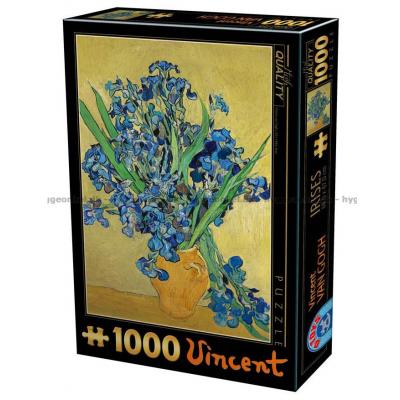 Van Gogh: Iris i vas, 1000 bitar