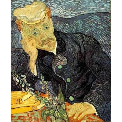 Van Gogh: Porträtt av Dr. Gachet, 1000 bitar