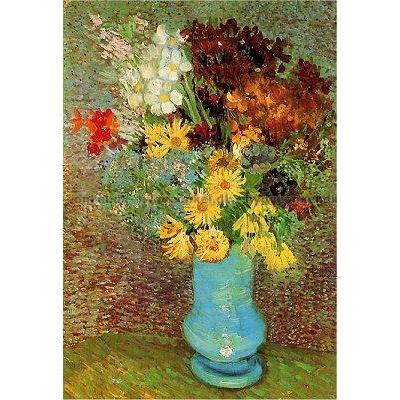 Van Gogh: Flowers in a Blue Vase, 1000 bitar