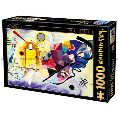 Kandinsky: Yellow-Red-Blue - Konst, 1000 bitar