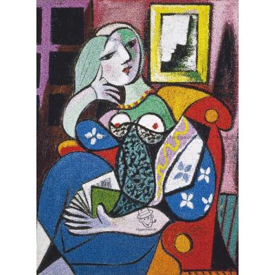 Picasso: Kvinna med bok, 1000 bitar