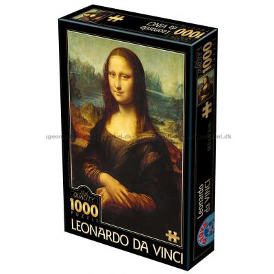 Da Vinci, Leonardo: Mona Lisa, 1000 bitar
