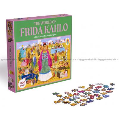 Bild av Frida Kahlos världen, 1000 bitar