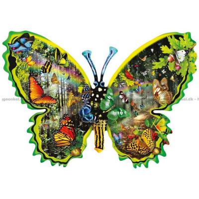 Schory: Fjärilar i skogen - Format motiv, 1000 bitar