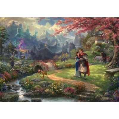 Bild av Disney: Kinkade - Mulan, 1000 bitar