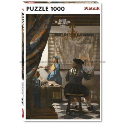 Vermeer: Konstnären, 1000 bitar