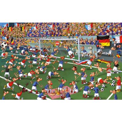 Bild av Ruyer: Fotboll, 1000 bitar