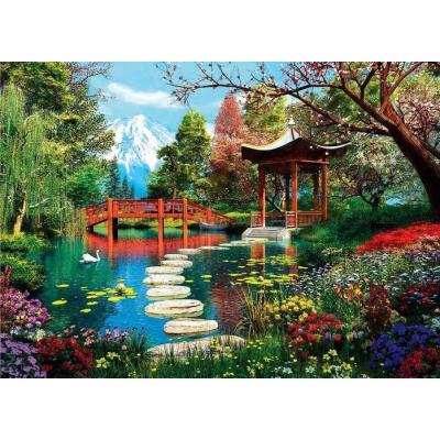 Davison: Trädgården vid Fuji-berget, 1000 bitar