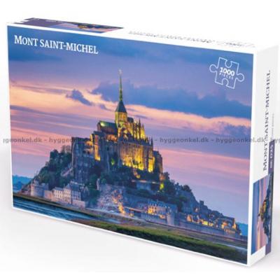 Le Mont Saint-Michel, Frankrike, 1000 bitar