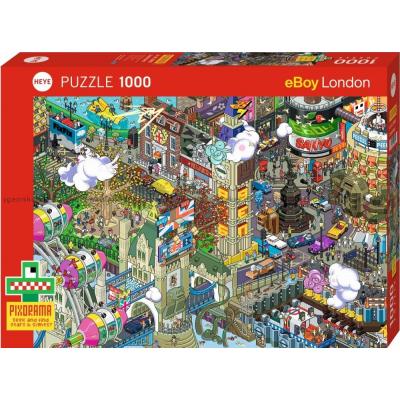 eBoy: Pixorama - London, 1000 bitar
