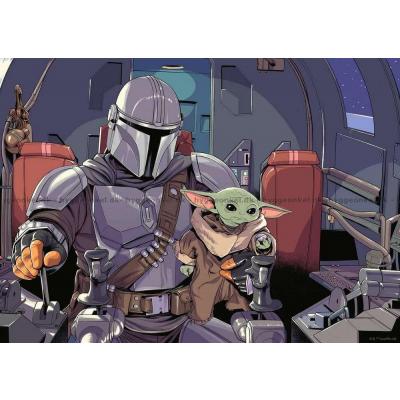 Bild av Star Wars: Mandalorian, 1000 bitar