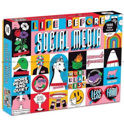 Värld innan sociala medier, 1000 bitar