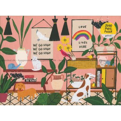 Ett kärleksfullt hem, 1000 bitar