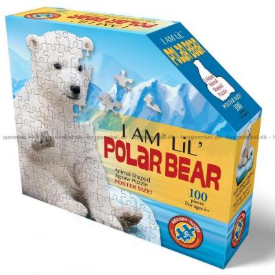Jag är: Isbjörn - Format motiv, 100 bitar