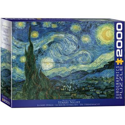 Van Gogh: Stjärnklar natt, 2000 bitar