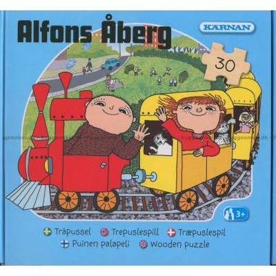 Alfons Åberg: Tåget, 30 bitar
