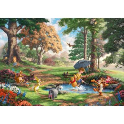 Bild av Disney: Kinkade - Nalle Puh, 1000 bitar