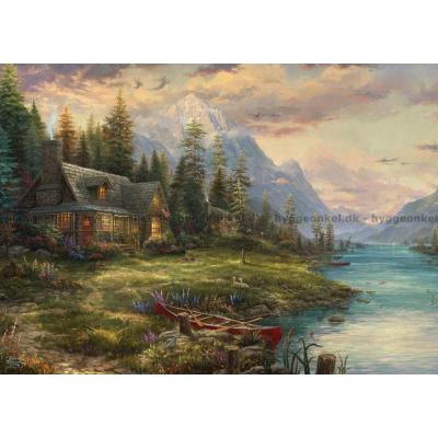 Bild av Kinkade: Kanotur, 1000 bitar