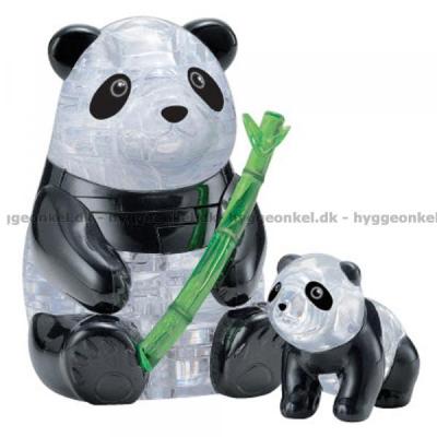 3D: Panda familj, 51 bitar