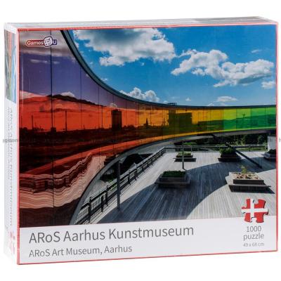 Sevärdhet i Danmark: ARoS konstmuseum, Aarhus, 1000 bitar