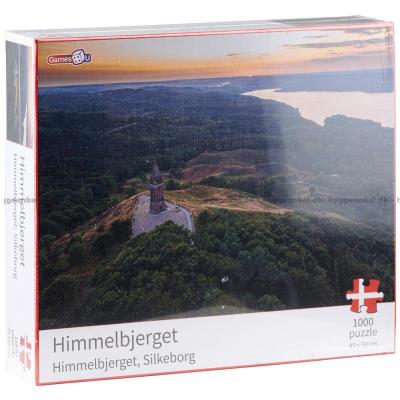 Sevärdhet i Danmark: Himmelbjerget, 1000 bitar