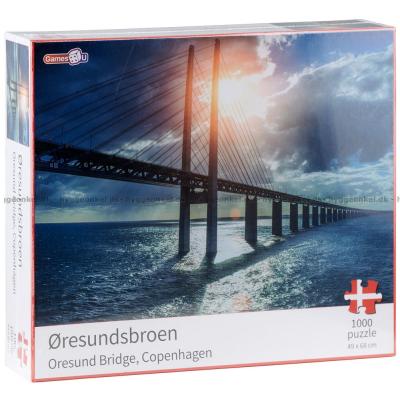 Sevärdhet i Danmark: Öresundsbron, 1000 bitar