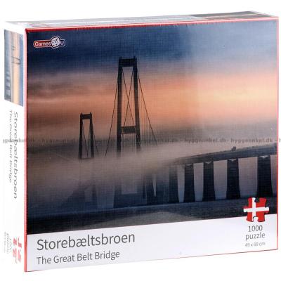 Sevärdhet i Danmark: Stora Bältbron, 1000 bitar