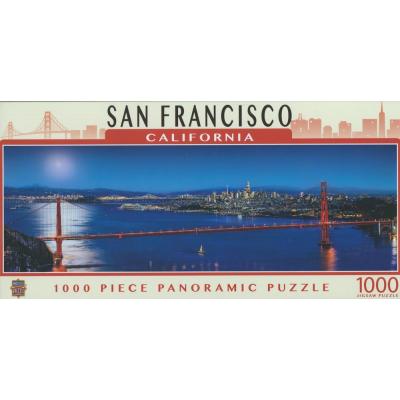 Californien: San Francisco - Panorama, 1000 bitar