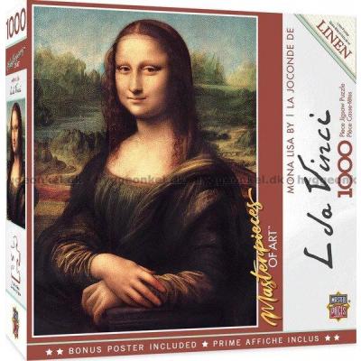 Da Vinci, Leonardo: Mona Lisa - Konst, 1000 bitar