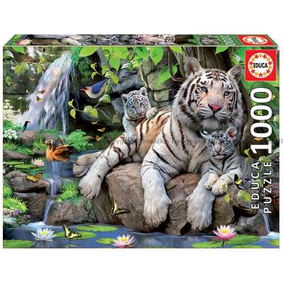 Robinson: Vit bengalisk tiger, 1000 bitar