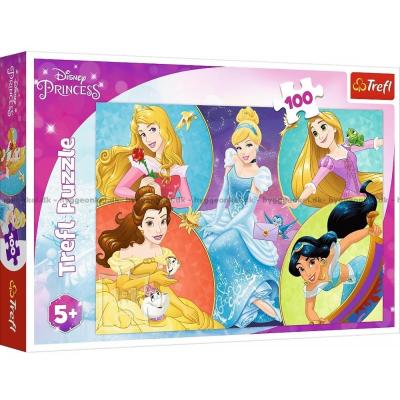 Disney prinsessor: Kollage, 100 bitar